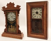 2 PC. MISC. LOT OF CLOCKS TWO
