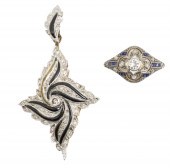 2 PC. MISC. LOT OF 14K JEWELRY