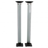 (2 PC) MODERNIST METAL & GLASS