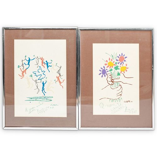 (2 PC) PABLO PICASSO (SPANISH,
