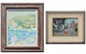 2 Pc PAINTING LOT LANDSCAPES G