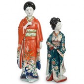 (2 PC) PAIR OF JAPANESE GEISHA