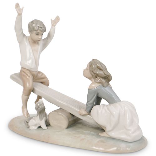 (2 PC) PAIR OF LLADRO PORCELAIN