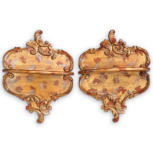 (2 PC) PAIR OF ORNATE WALL