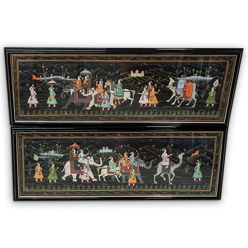 (2 PC) PAIR OF RAJASTHANI INDIAN