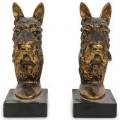 (2 PC) PAIR OF SCOTTIE TERRIER