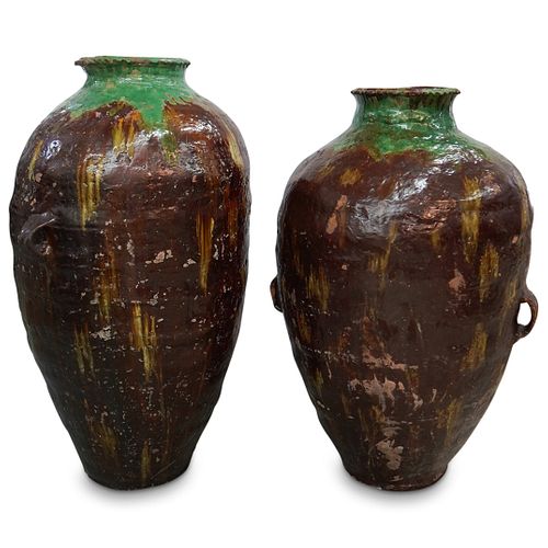 (2 PC) PERUVIAN PALACE SIZED CRETAN