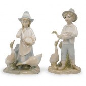 (2 PC) PORCEVAL LLADRO STYLE F