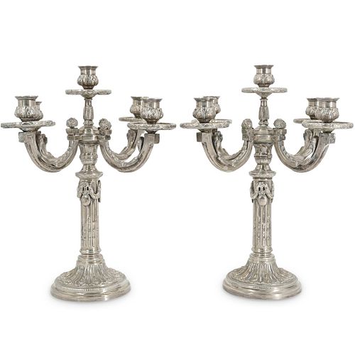 (2 PC) REGENCY STYLE SILVER