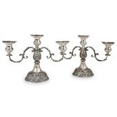 (2 PC) REPOUSSE SHIEBLER STERL
