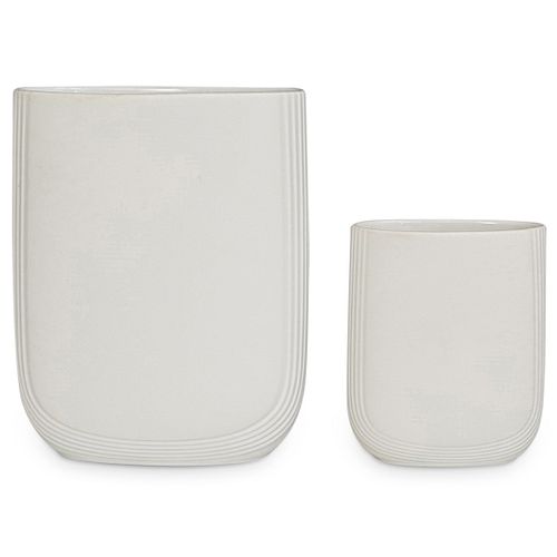 (2 PC) ROSENTHAL WHITE BISQUE
