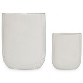 (2 PC) ROSENTHAL WHITE BISQUE