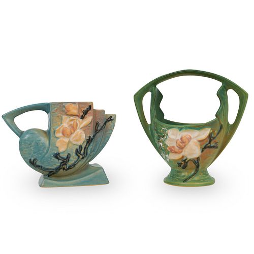 (2 PC) ROSEVILLE POTTERY