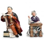 (2 PC) ROYAL DOULTON PORCELAIN
