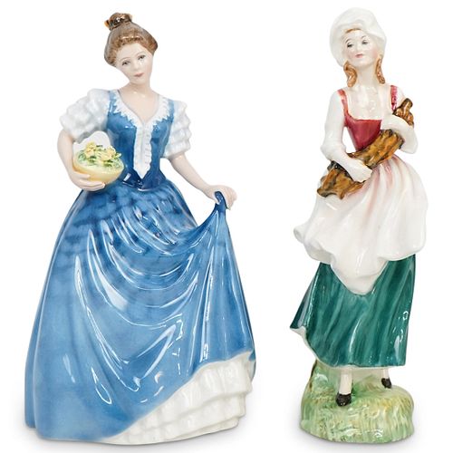 (2 PC) ROYAL DOULTON PORCELAIN