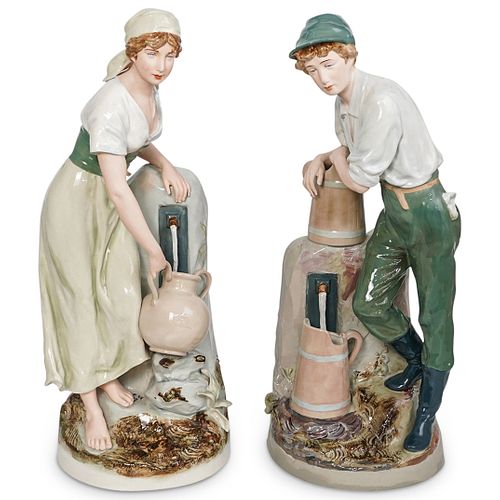 (2 PC) ROYAL LUX BOHEMIA CERAMIC