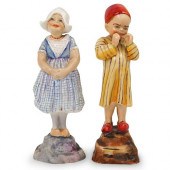 (2 PC) ROYAL WORCESTER PORCELA