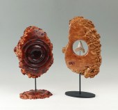 2 PC. RUSSEL SCHMIDT TURNED WO
