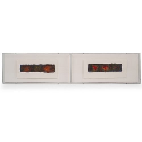(2 PC) SCHUR ACRYLICS ON