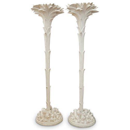 (2 PC) SERGE ROCHE ATTRI. PALM TREE