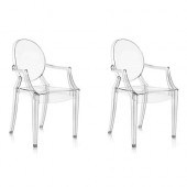(2 PC) SET OF KARTELL "LOUIS G