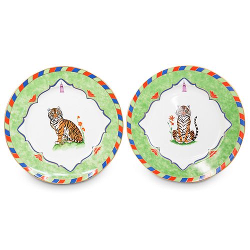 (2 PC) SET OF LYNN CHASE TIGER