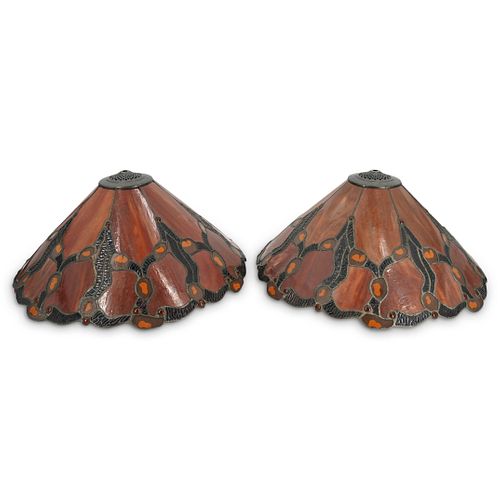 (2 PC) SLAG GLASS