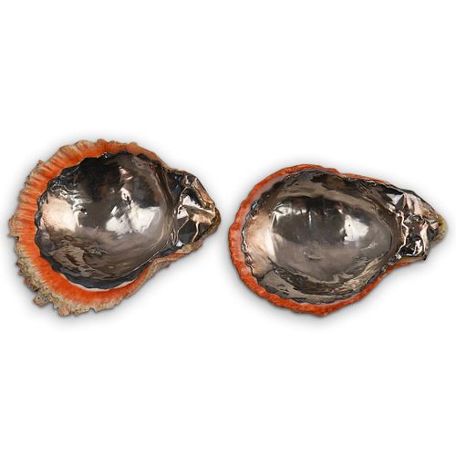 (2 PC) STERLING JEWELRY SHELL