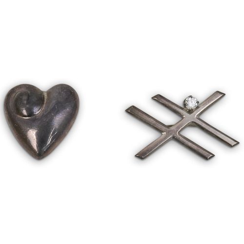 (2 PC) STERLING SILVER