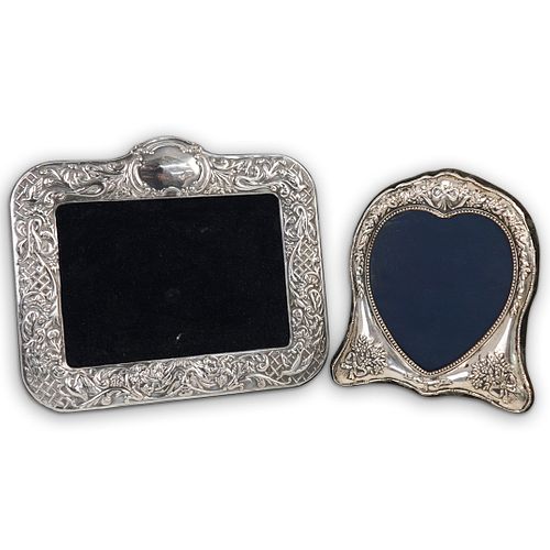 (2 PC) STERLING SILVER PICTURE