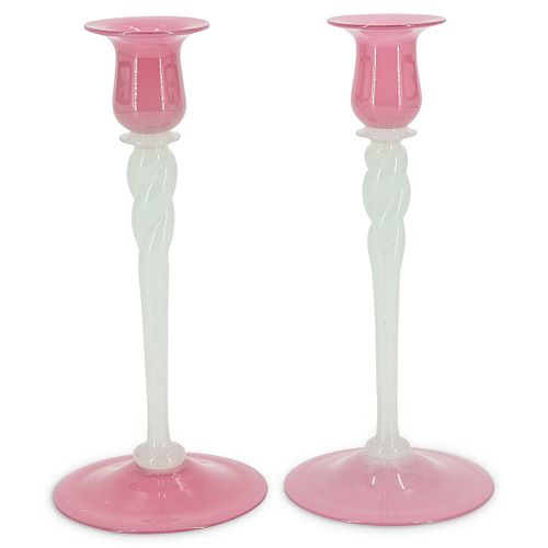 (2 PC) STEUBEN TEN-INCH ROSALINE