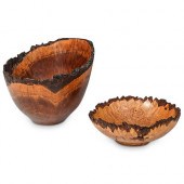 (2 PC) TOM WEBSTER WOOD BURL B