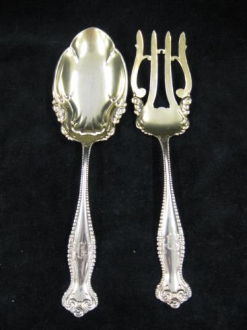 2 pc. Victorian Sterling Silver
