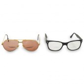 (2 PC) VINTAGE CARTIER GLASSES