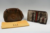 2 PC. VINTAGE DESIGNER HANDBAG