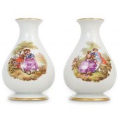 (2 PC) VINTAGE LIMOGES FRAGONA