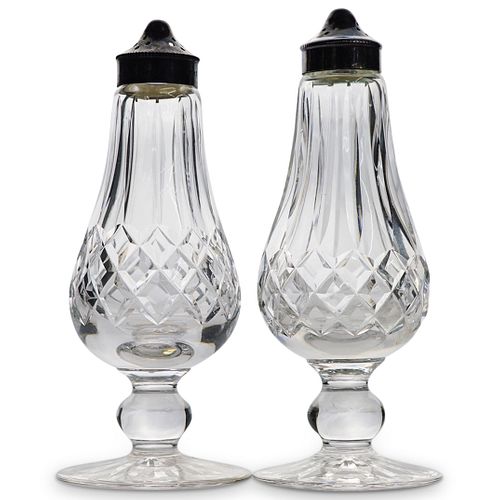 (2 PC) WATERFORD "LISMORE" SALT &