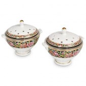 (2 PC) WEDGWOOD "CLEO" POTPOUR