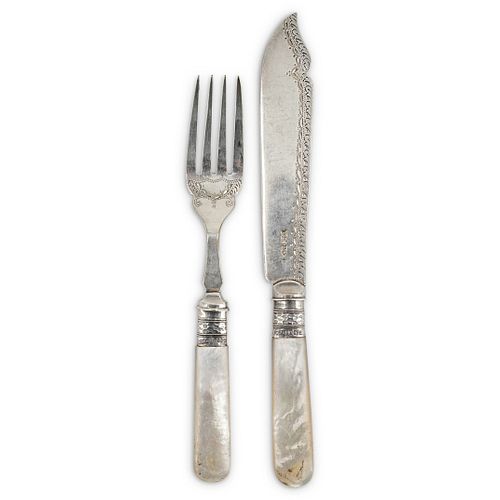 (2 PC) WR HUMPHREYS AND CO FORK AND