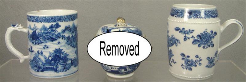 (2) pcs 19th c Chinese Export