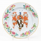 2 PCS, 19TH C ENGLISH INLAID B