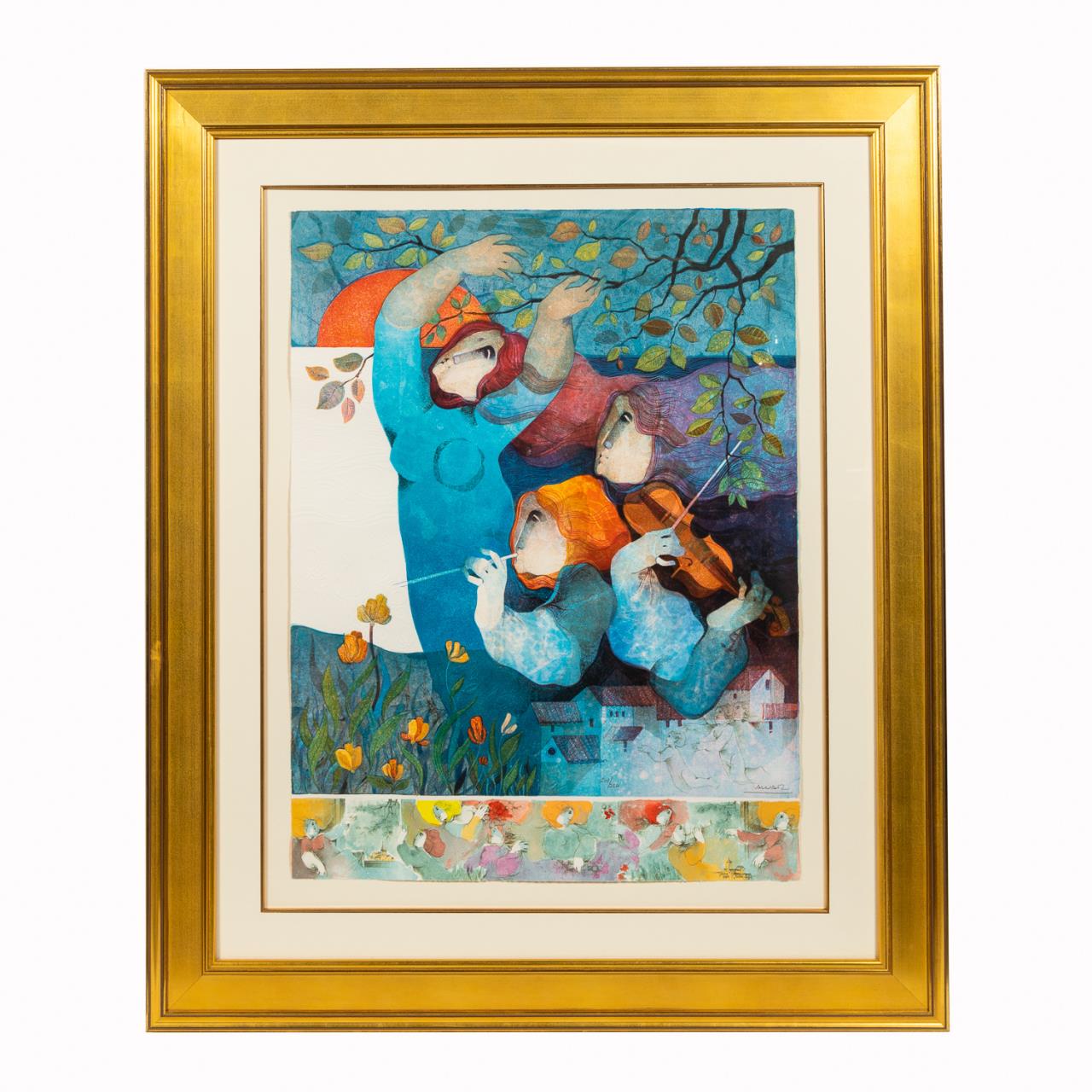 2 PCS, ALVAR EMBOSSED LITHOGRAPH