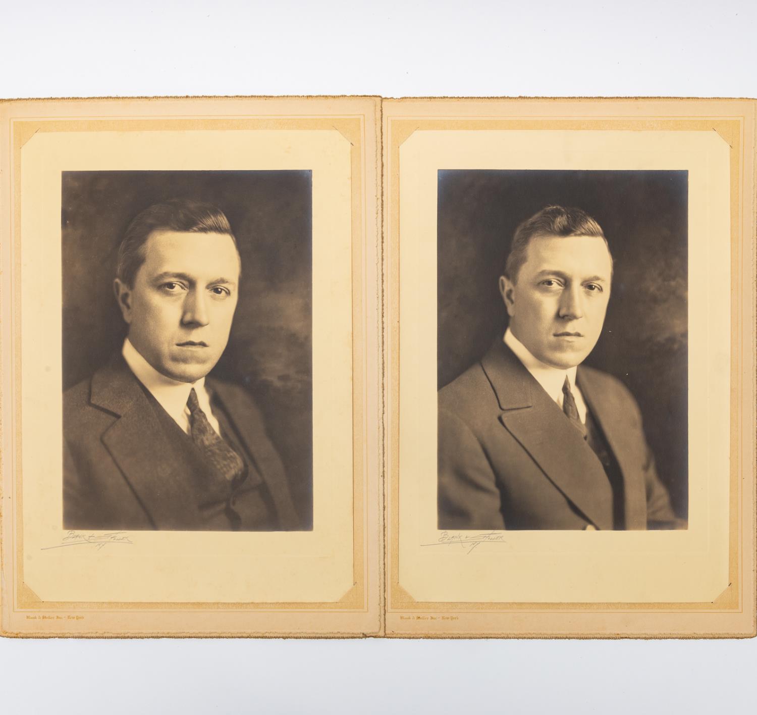 2 PCS, BLANK & STOLLER PHOTOS OF