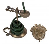 (2 PCS) BRASS WAX JACK & HANGI