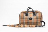 2 PCS BURBERRY, "CHECK" UMBREL