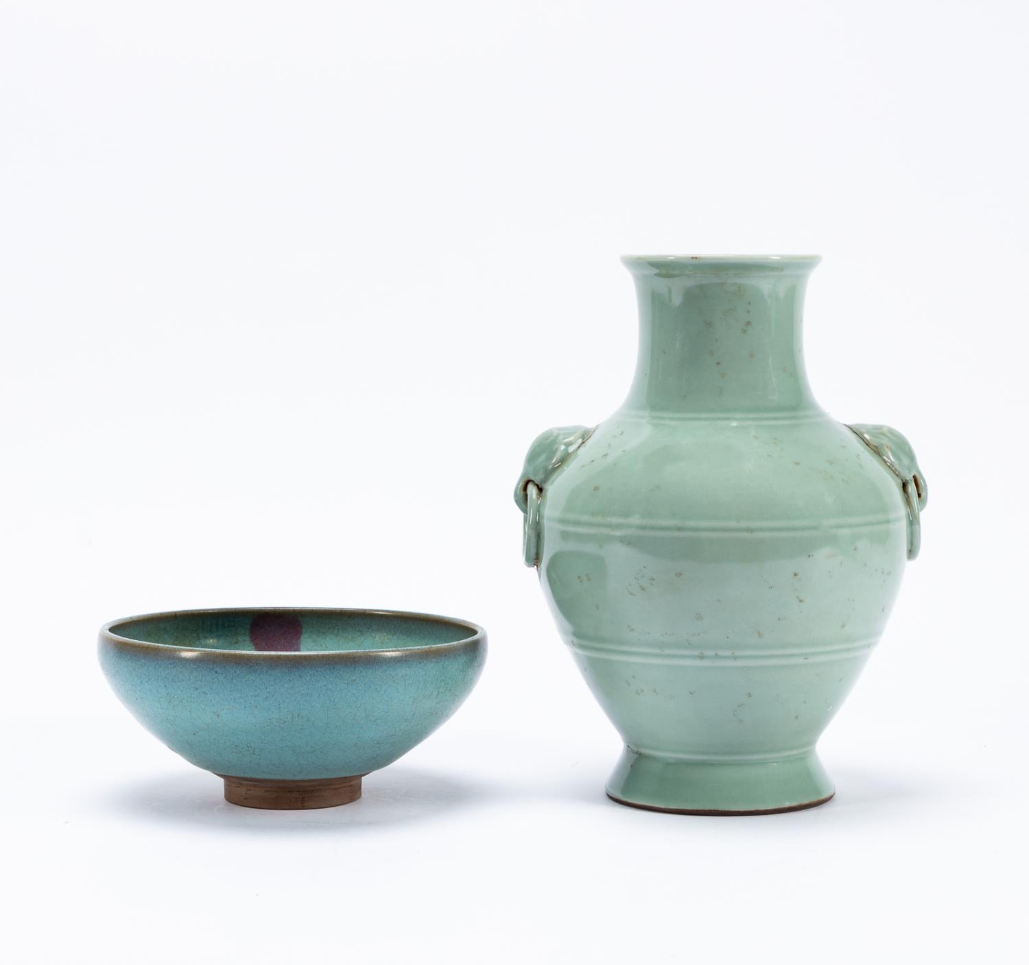 2 PCS, CHINESE CERAMICS, JUN WARE &