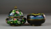 (2) Pcs. Chinese Cloisonne Cov