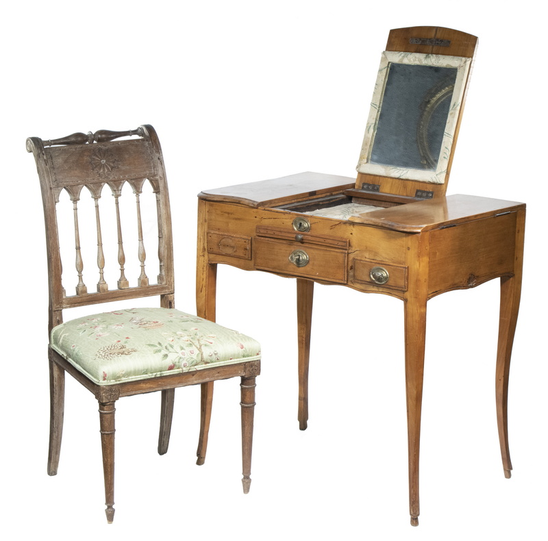 (2 PCS) FRENCH PROVINCIAL LADY'S