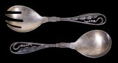 (2 PCS) GEORG JENSEN STERLING
