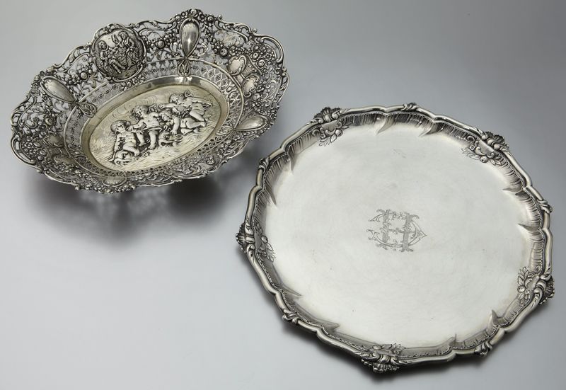 2 Pcs. German 800 silver